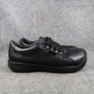 Keen Shoes Womens 10 Presidio Sneaker Oxford Leather Waterproof Black Lace Up